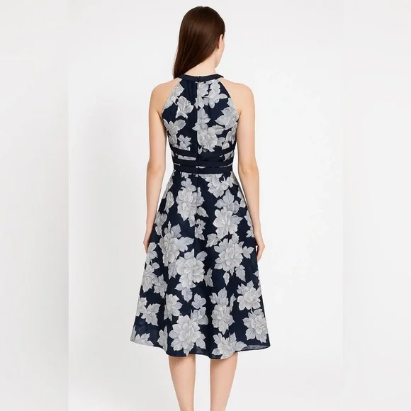 ADRIANA PAPPEL Aesthetic Floral A-Line Dress Size S ✨ - Picture 2 of 11